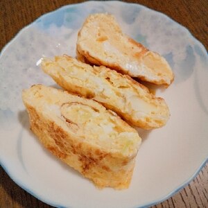 お弁当のおかず！キャベツ入り卵焼き